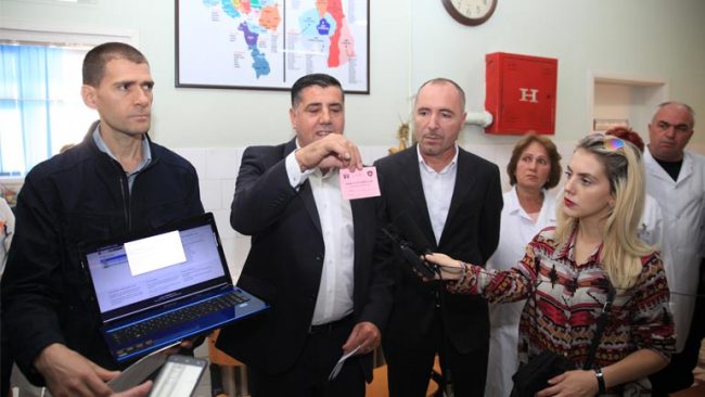 Gjilani promovon kartelën elektronike për pacientë