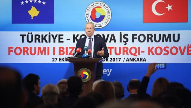 Pacolli fton bizneset turke të rrisin investimet në Kosovë