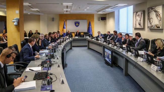 Qeveria miratoi Projektligjin për Buxhetin për vitin 2018