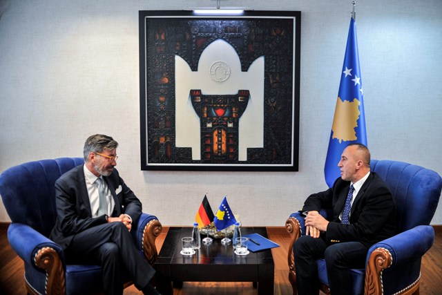 Haradinaj priti ambasadorin e ri të Gjermanisë në Kosovë, Christian Heldt