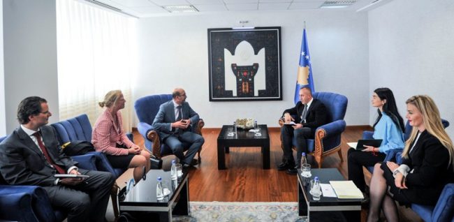 Kryeministri Haradinaj priti delegacionin e FMN-së