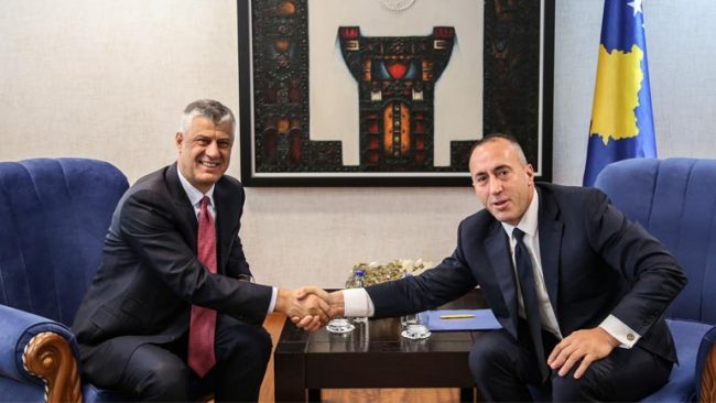Kryeministri Haradinaj priti në takim Presidentin Thaçi