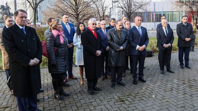Kryeministri Ramush Haradinaj priti kongresistin amerikan Eliot Engel