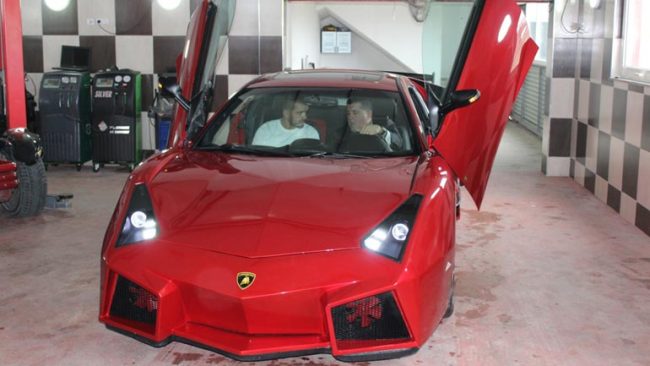 Haziri viziton mjeshtrin e ndërtimit të “Lamborghinit” made in Gjilan