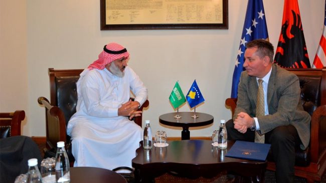 Ministri Lekaj u takua me përfaqësuesit e Fondit për Zhvillim të Arabisë Saudite