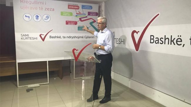 Kurteshi: Përgjatë një mandati qeverisjeje, do të zgjidhim problemin e ujërave të zeza