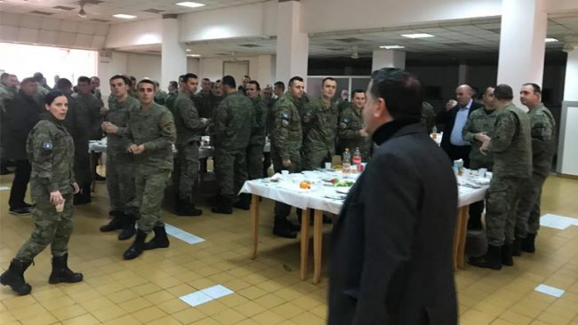 Haziri falënderon FSK-në dhe organet tjera të sigurisë për angazhimin gjatë vitit 2017