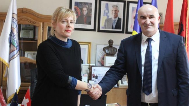 Kreu i Vitisë Sokol Haliti priti në takim ambasadoren kroate Marija Kapitanović