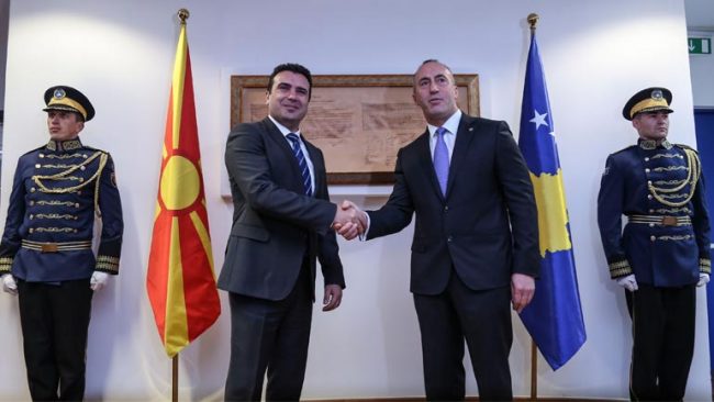 Kryeministri Haradinaj priti në takim kryeministrin e Maqedonisë, Zoran Zaev