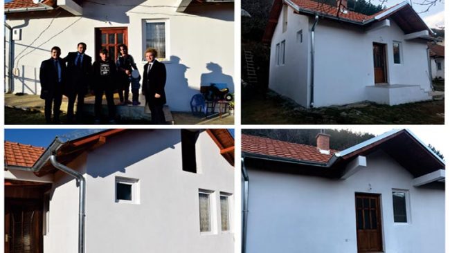 Oda Amerikane ndërton katër shtëpi për familjet e pastreha