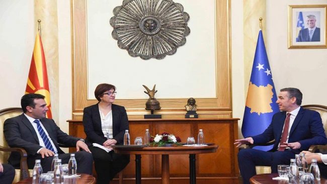 Kryeparlamentari Veseli takoi kryeministrin e Maqedonisë, Zoran Zaev