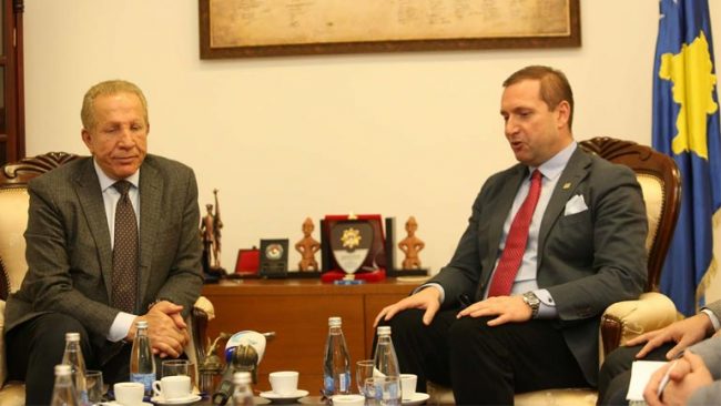 Ministri i Punëve të Brendshme Flamur Sefaj priti zëvendëskryeministrin Behgjet Pacolli
