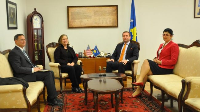 Ministri Sefaj: Mirënjohje të thellë znj. Hyland për përkrahjen e vazhdueshme të SHBA-ve
