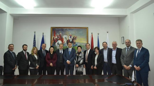 Rektori i UKZ-së ka pritur në takim Deputetët e Kuvendit të Kosovës nga Anamorava