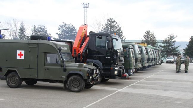 Kontingjenti i dytë i FSK-së niset për operacion humanitar në Republikën e Shqipërisë