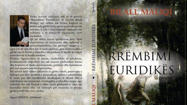 Rrëmbimi i Euridikës, libri më i ri i poetit nga Presheva