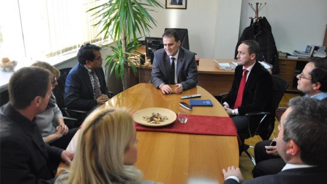 Misioni i UNHCR-t dhuroi donacion për Ministrinë e Punëve të Brendshme