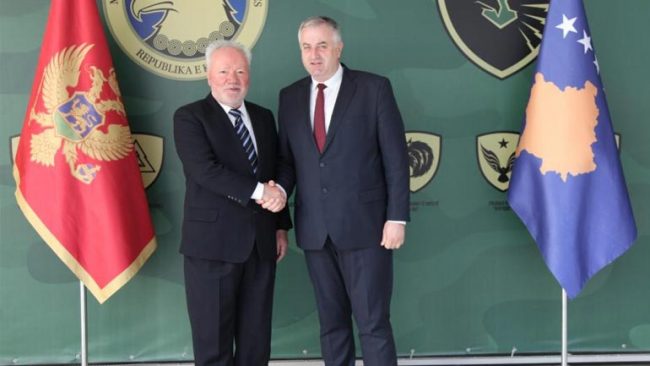 Ministri i Forcës së Sigurisë priti ambasadorin e Malit të Zi