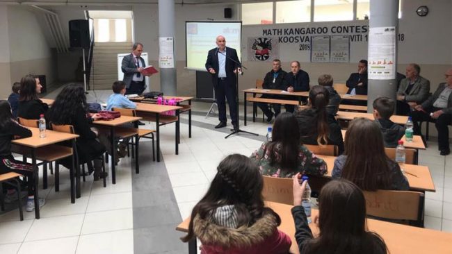 Në Viti u mbajt për herë të dytë gara ndërkombëtare e Matematikës ” Math Kangaroo Contest Kosova 2018″