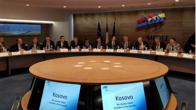Ministri Hamza merr pjesë në takimin e Këshillit të Biznesit të MEDEF Internacional
