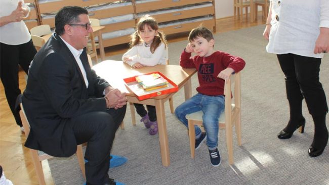 Në Ditën e Mësuesit, fillon punën çerdhja në “Dardani” të Gjilanit