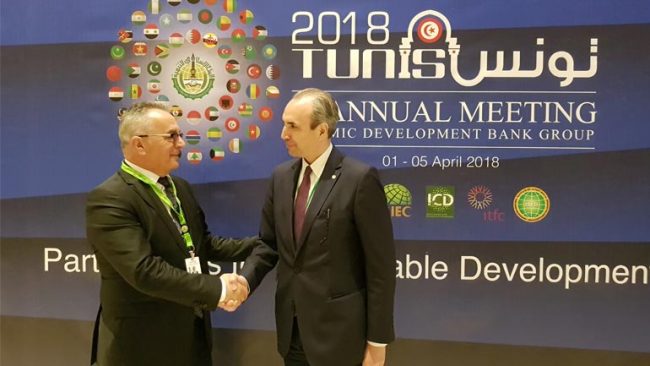 Zëvendësministri Fatmir Gashi merr pjesë në takimet vjetore të Bankës Islamike për Zhvillim në Tunis