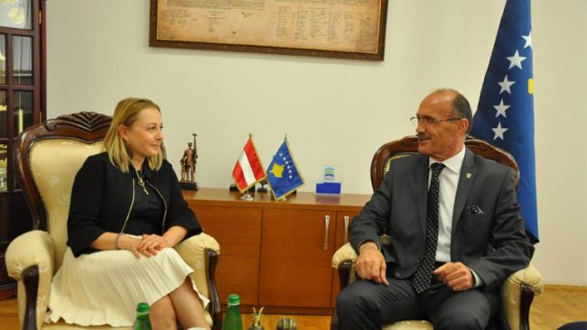Ministri Gashi priti në takim zëvendëspërfaqësuesen e UNDP-së në Kosovë
