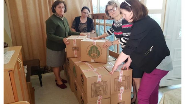 KBI ndihmon me pako ushqimore Qendrën për Mbrojtjen e Grave dhe Fëmijëve “Liria”