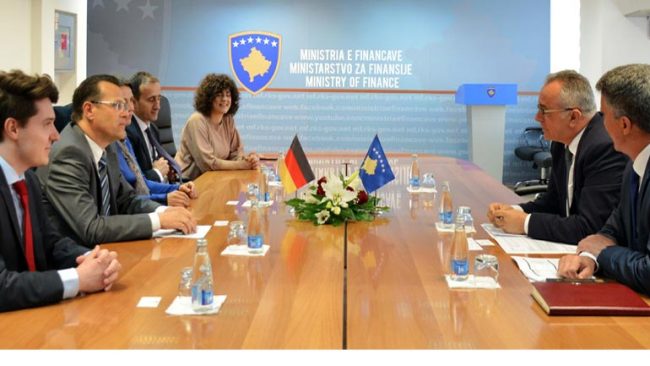 Zëvendësministri Fatmir Gashi priti një delegacion të Ministrisë së Financave të Landit të Bavarisë