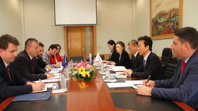 Sekretari Bardiqi zhvilloi takim pune me përfaqësuesit e Qeverisë së Japonisë