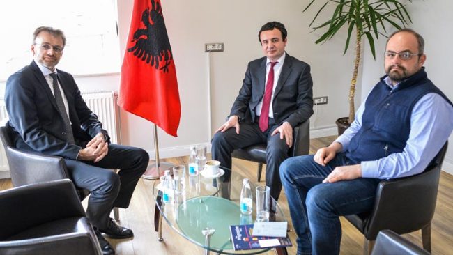 Kurti e Abazi presin në takim ambasadorin e Norvegjisë, Per Strand Sjaastad