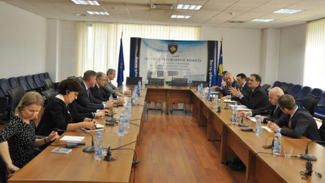 Zëvendësministri Zeka priti një delegacion të BE-së