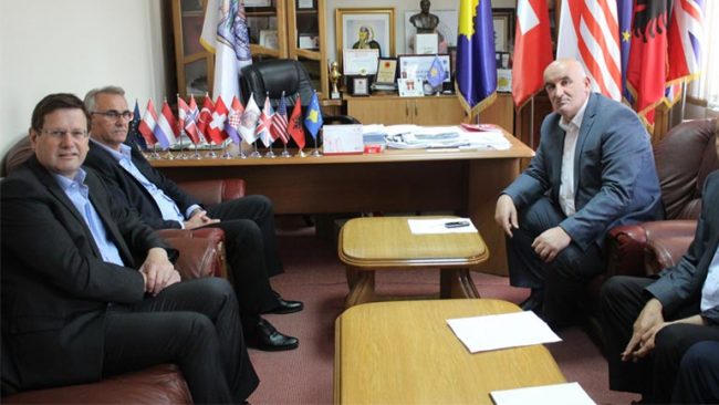 Udhëheqësit komunal pritën në takim menaxhmentin e kompanisë “EcoHigjiena”