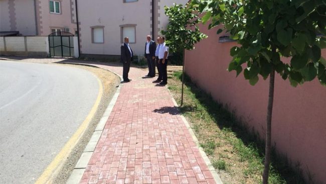 Haliti inspektoi projektet që po realizohen në Sllatinë të Epërme e të Poshtme dhe në Vërban