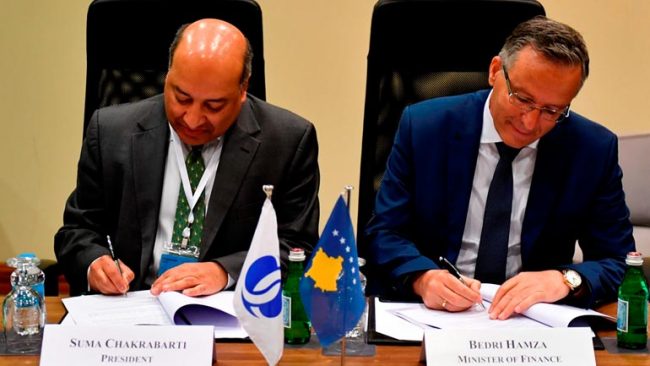 Ministri Bedri Hamza takon Presidentin e BERZH-it Suma Chakrabarti