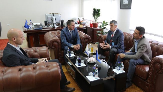 U. d. Drejtori i Përgjithshëm i Policisë priti në takim kryetarin e Odës së Avokatëve të Kosovës