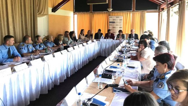 Punëtori me përfaqësuesit institucionalë të rajonit të Gjilanit që merren me hallkat e sigurisë