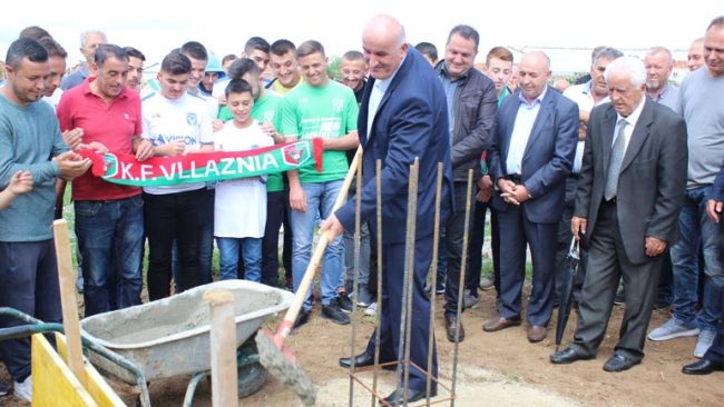 Në Pozheran filluan punimet për ndërtimin e stadiumit “ Ibrahim Kurteshi”