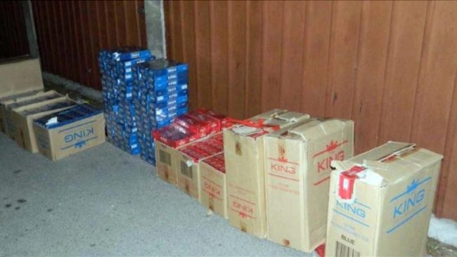 Konfiskohen cigare në Lluçan të Bujanocit me vlerë prej 1 milion dinarëve