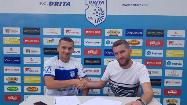 Haxhimusa nënshkruan me FC Drita