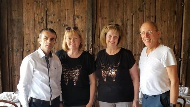 Spahiu takon zyrtarët e lartë të Rotary International