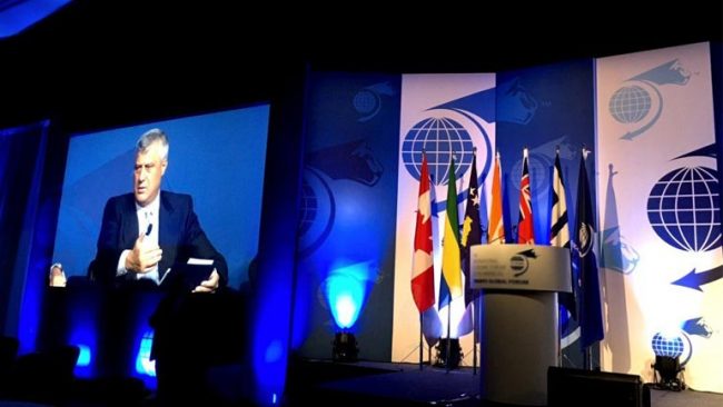 Presidenti Thaçi panelist në Forumin Ndërkombëtar Ekonomik në Montreal