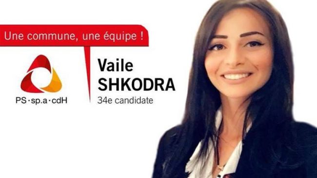 Gjilanasja Vaile Shkodra kandidate për këshilltare komunale për komunën e Anderlehtit
