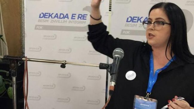 Erëlehta Osmani, në krye të Rinisë Demokratike të PDK-së në Gjilan