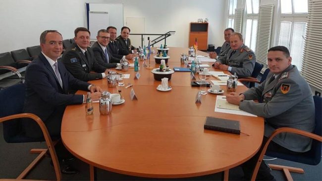 Delegacion i lartë i FSK-së vizitoi Qeverinë Gjermane