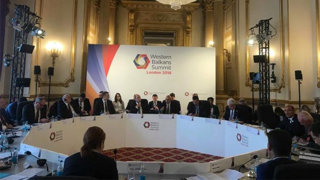Ministri Gashi po merr pjesë në Samitin e Londrës në kuadër të Procesit të Berlinit