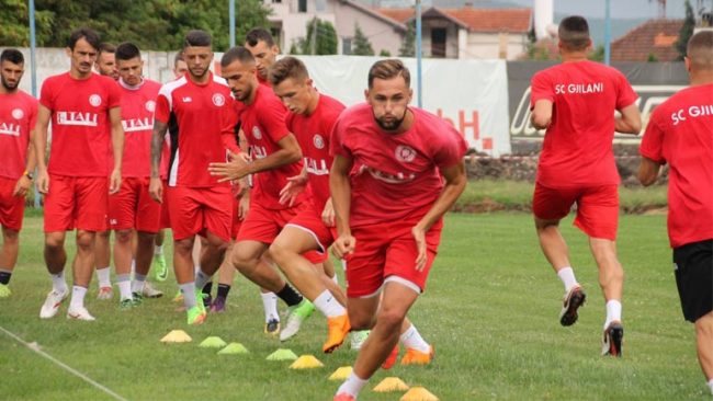 Përgatitjet e fazës finale SC Gjilani do t’i kryejë në Mavrovë, planifikon disa miqësore
