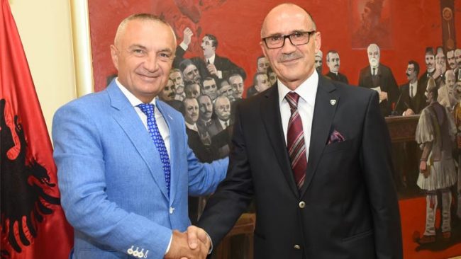 Ministri Bejtush Gashi u prit nga Presidenti i Shqipërisë, lir Meta