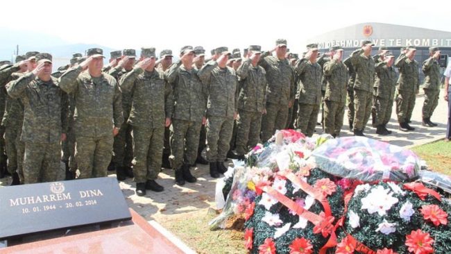 Varroset me nderime të larta ushtarake kapiteni i FSK-së, Sejdi Krasniqi