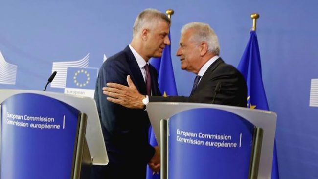 Presidenti Thaçi: Sot filloi shembja e murit të fundit të izolimit